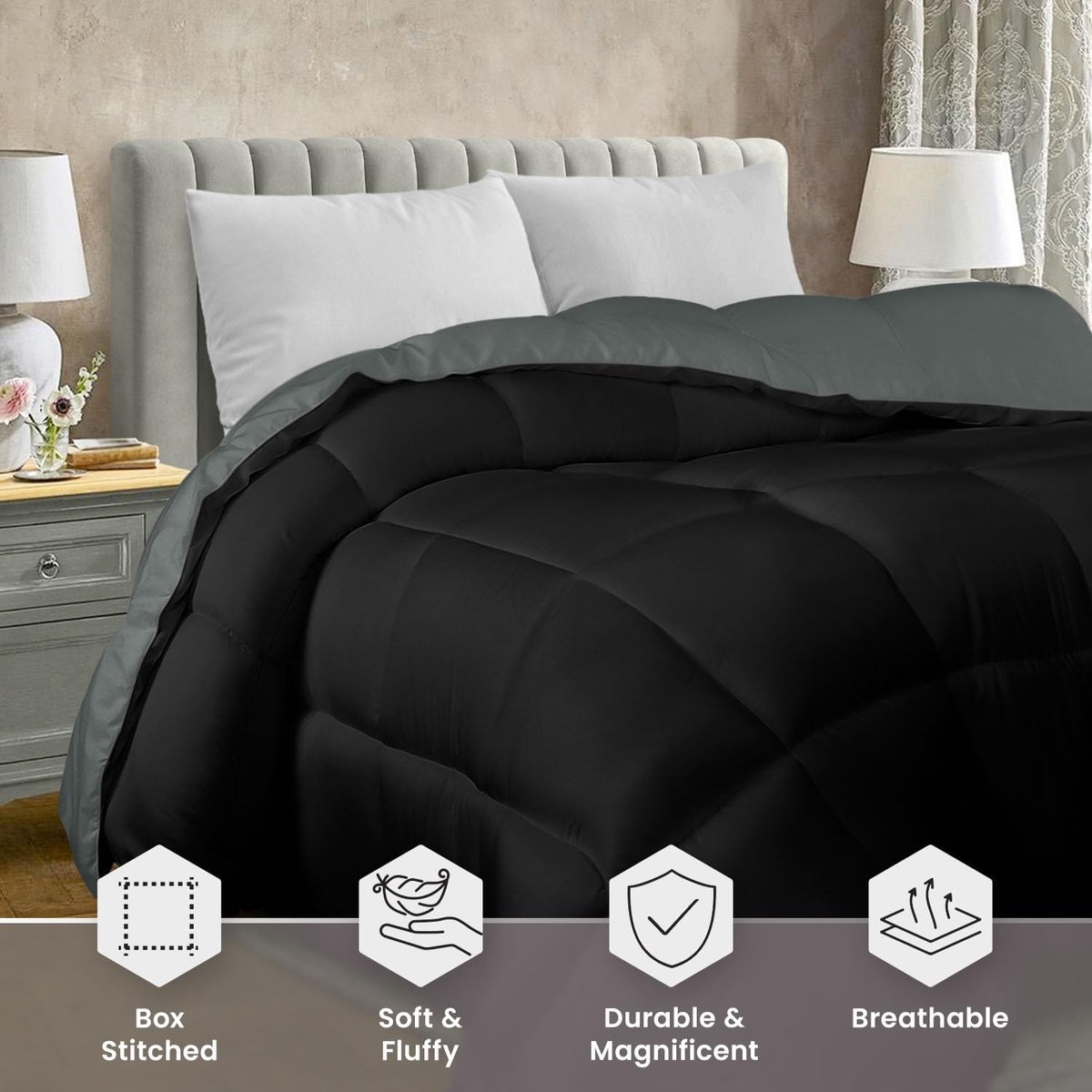 Candala Dekbed Microvezel – 200x200 cm – Warmteklasse 3
