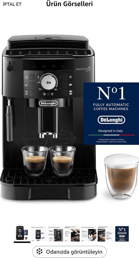 De'Longhi ECAM11.112.B volautomaat voor espresso