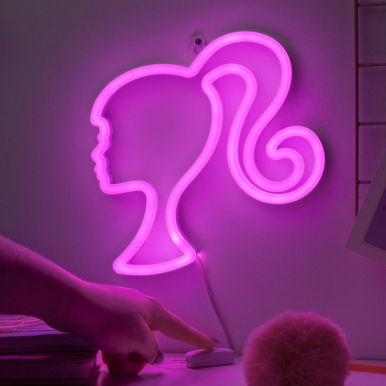 Barbie Neon muurlamp van Paladone — afbeelding 4
