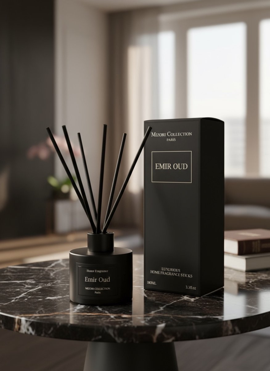 Emir Oud - Mizori Collection Paris - Luxurious Home Fragrance Sticks - Huisparfum - Huisgeur stokjes - Interieurparfum