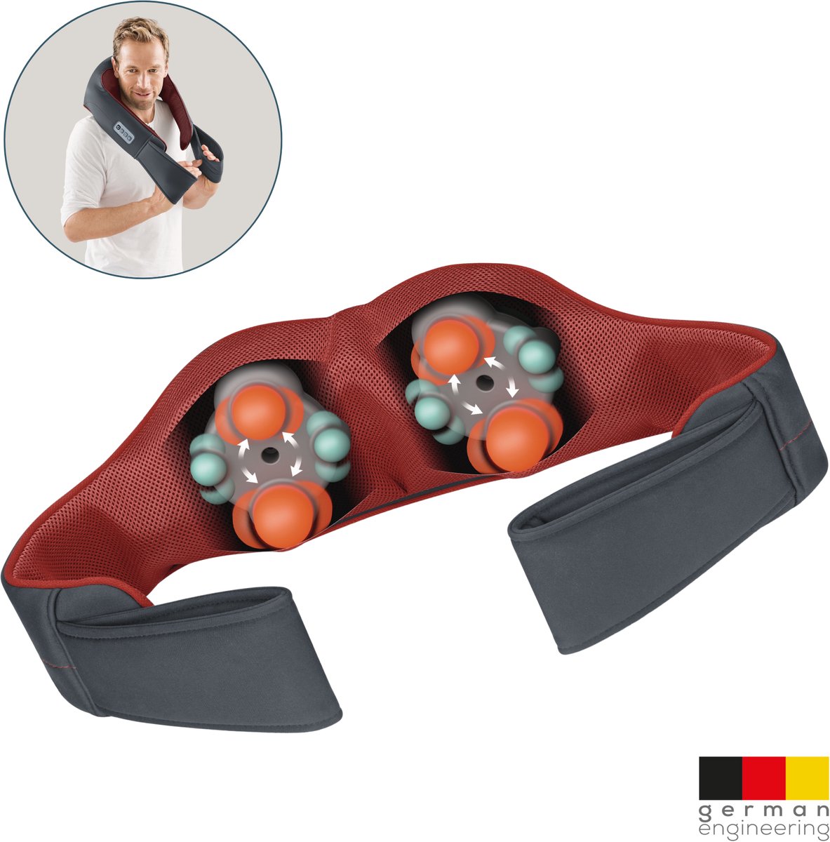 Beurer MG 151 Shiatsu Massagekussen met Verwarming - afbeelding 2