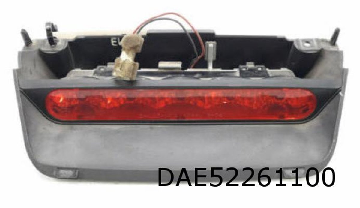 Chevrolet Matitz 5/05-6/10 (M200) / M250) derde remlicht Origineel! 96590415