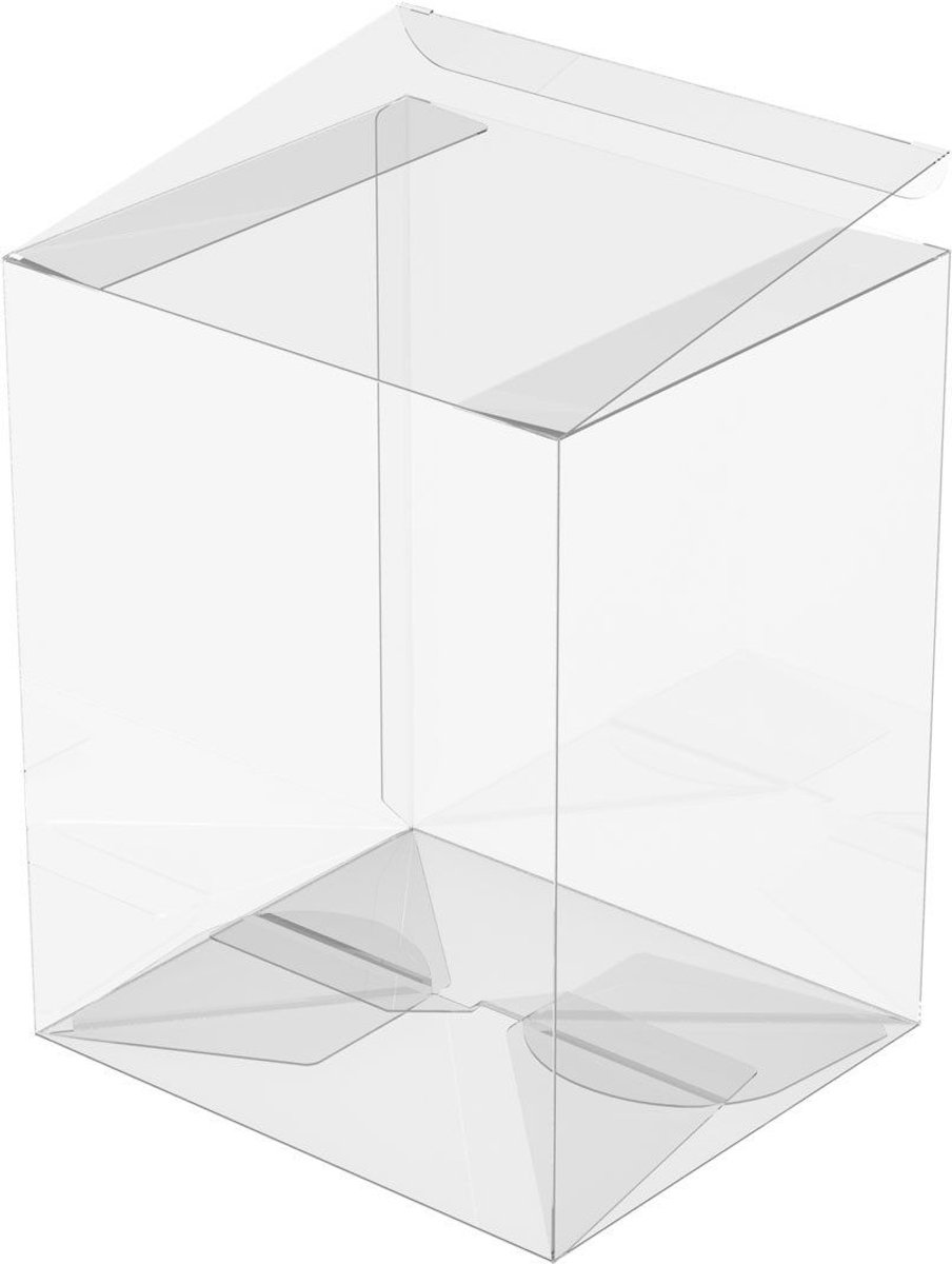 Protector box voor Funko Pop '6 inch, geschenkbox van doorzichtig kunststof, kunststof doos, verpakking 5 stuks