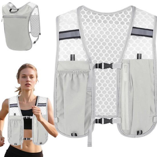 Reflecterend Hardloopvest - Telefoonhouder - NL