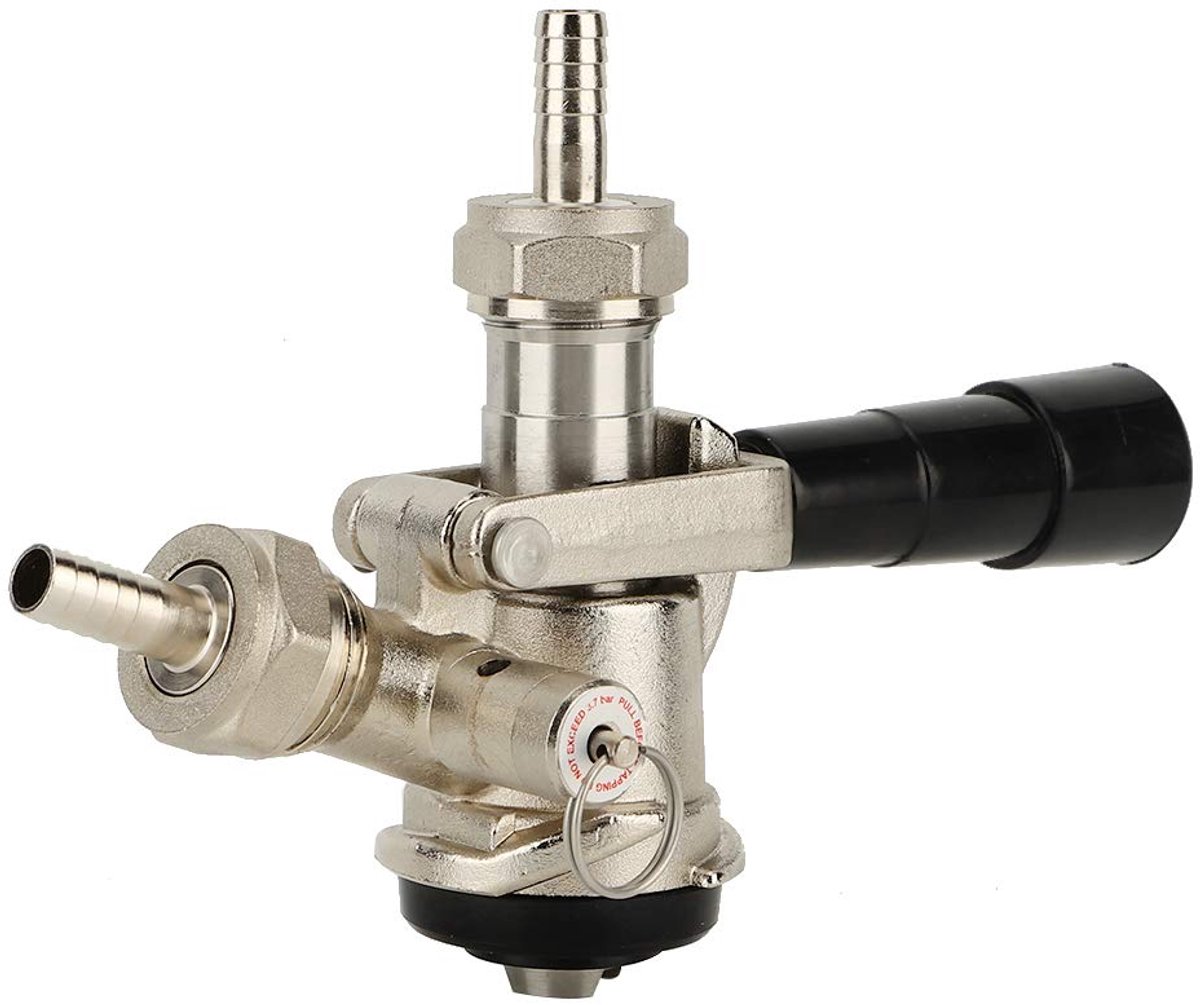 D-Type Sankey Kegerator Coupler - RVS - Voor Amerikaanse Bierfusten