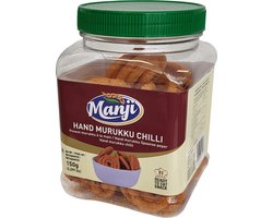 Manji - Hand Murukku Chilli - Snack - 3x 150 g