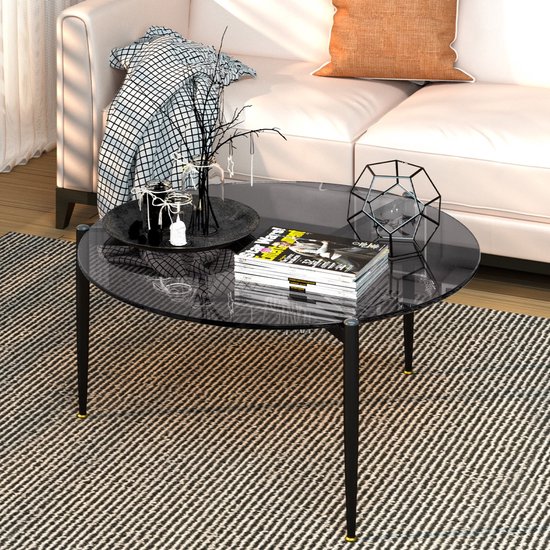 Signature Home Salontafel - Rond Salontafel - banktafel