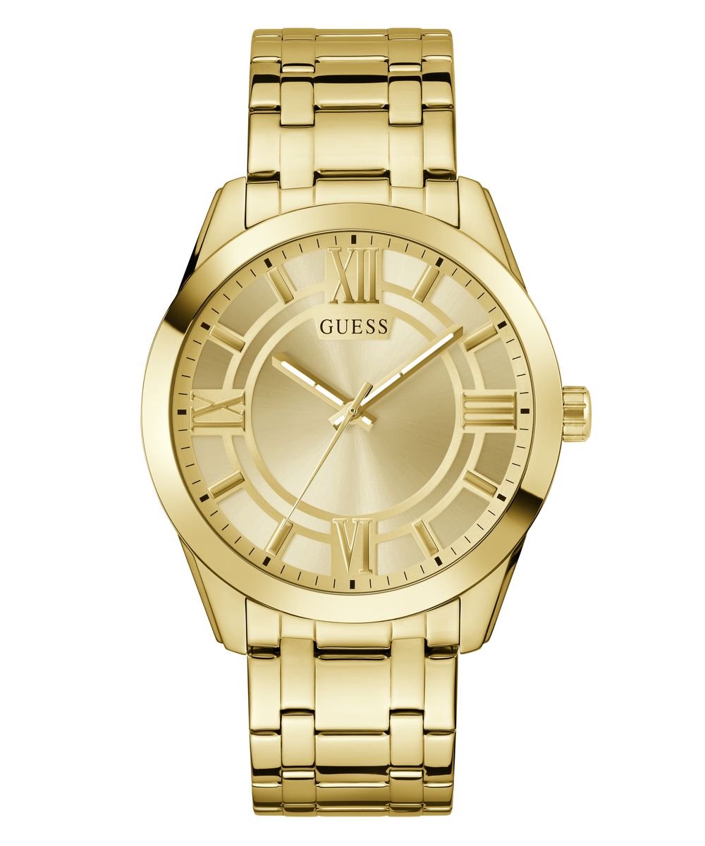 Guess Elliot GW0893G3 Horloge - Staal - Goudkleurig - Ø 44 mm