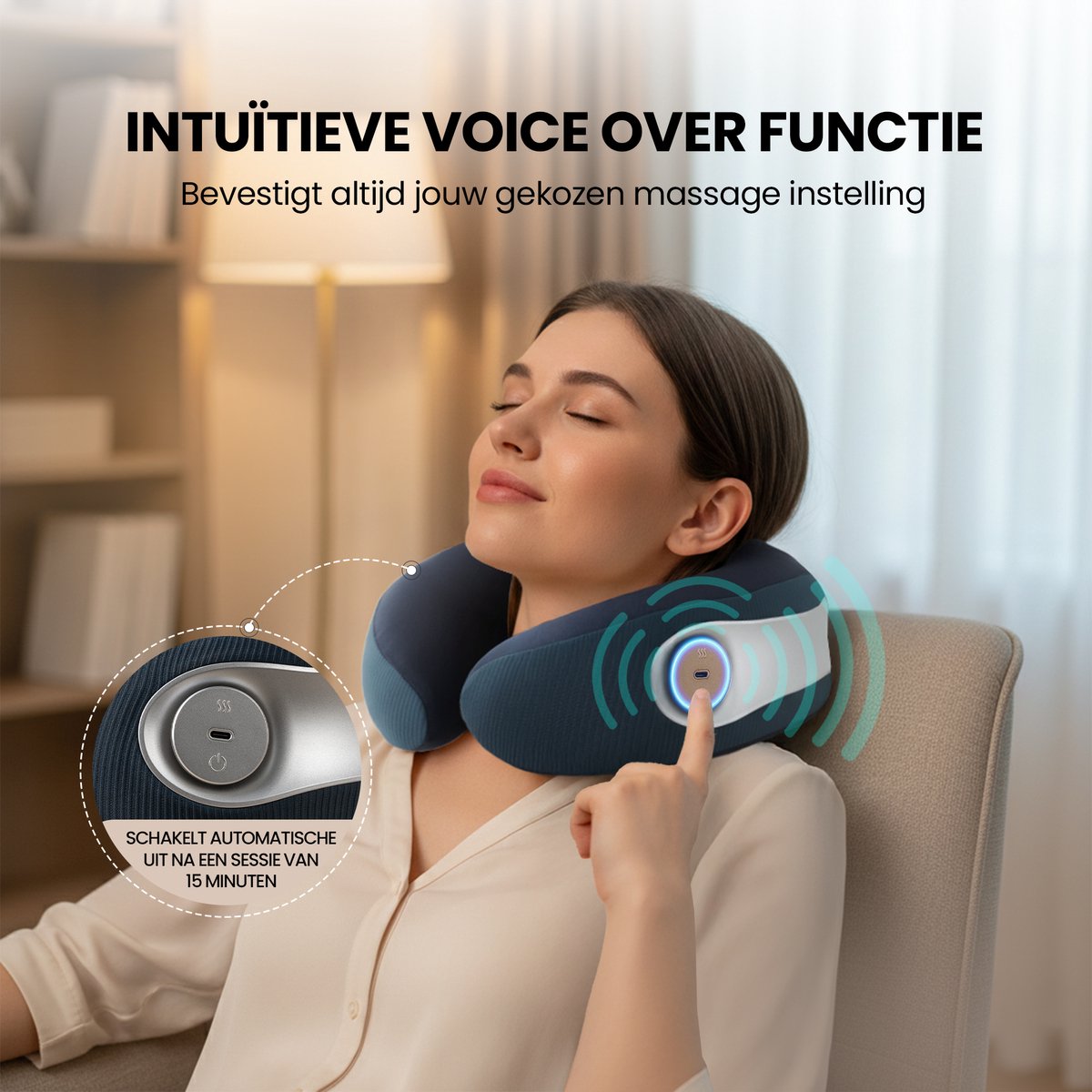 Home Vibes Draadloze Nekmassage thumbnail 6