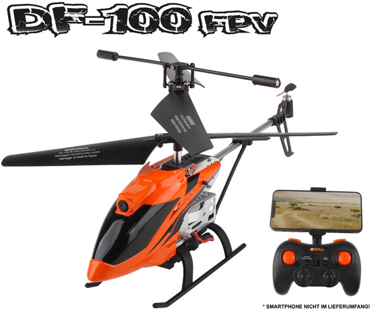 DF-100 PRO FPV Helikopter met FPV camera Ready to Fly (RTF) — cadeau in Spellen & Speelgoed - foto 6