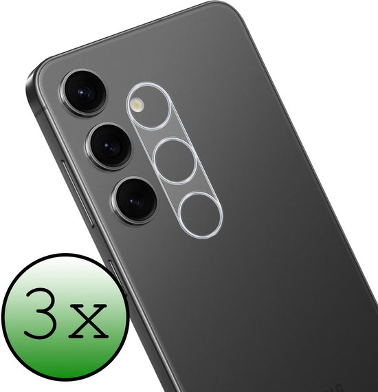 Protection d'écran en Tempered Glass pour appareil photo Samsung Samsung S25 FE - Lot de 3