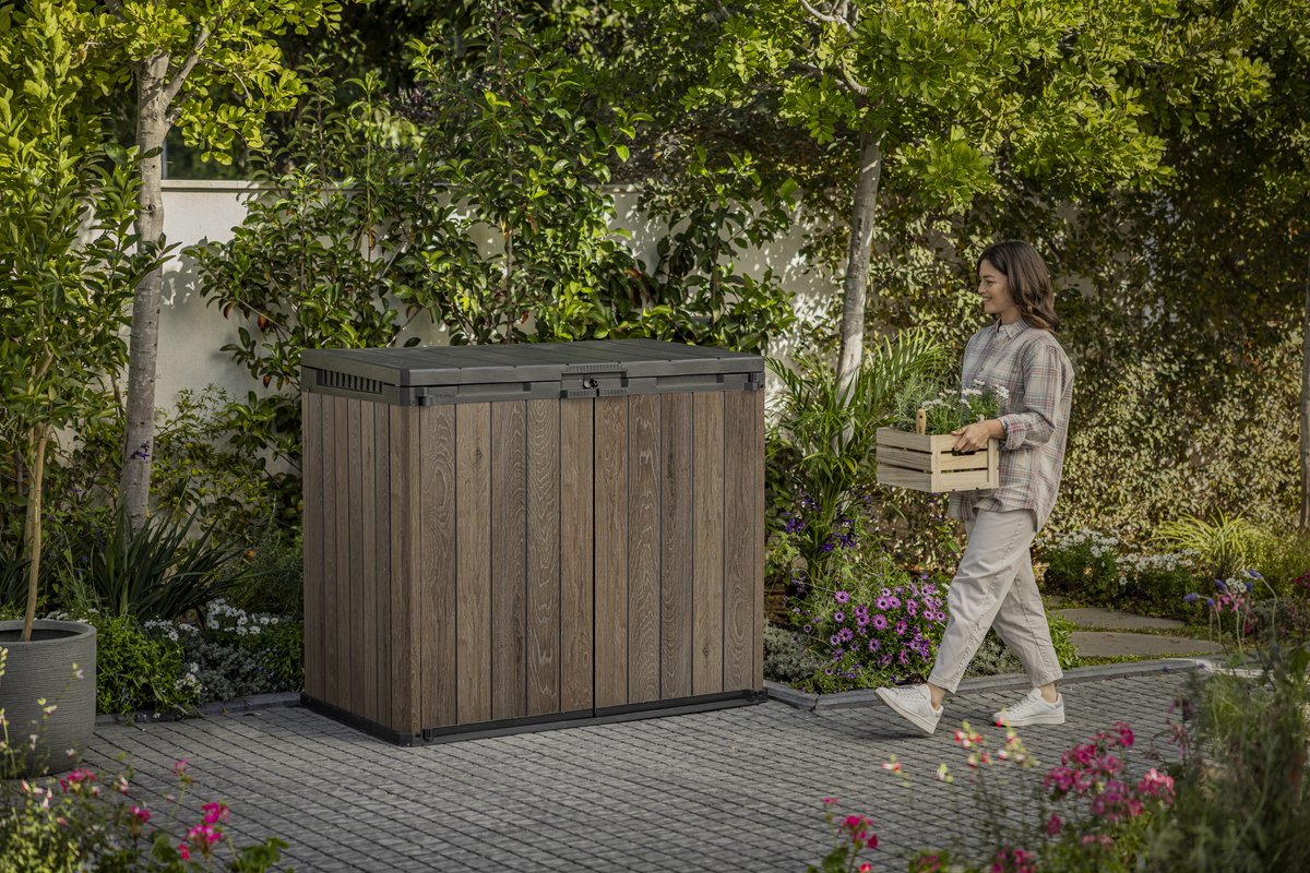 Keter Store It Out Darwin Coffre de rangement - 1100L - 141x82x117,5 cm