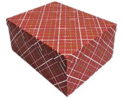 Luxe Cadeaudoos met Deksel - 37.5*29*16cm - Rood – Kerst Geschenkdoos – Stevig & Herbruikbaar – Cadeauverpakking voor Kerstcadeaus