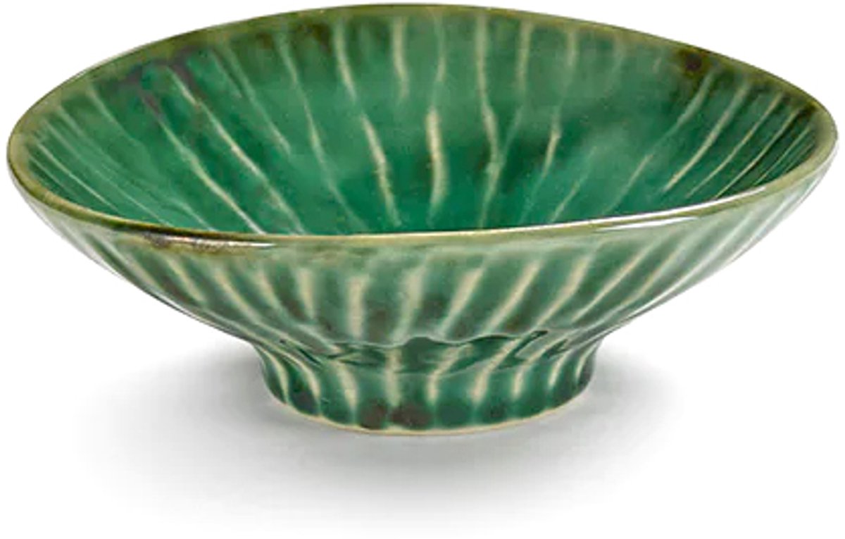 SERAX-Pascale Naessens-Verde Lanza - Kom Ø 12 cm - 2 stuks - groen
