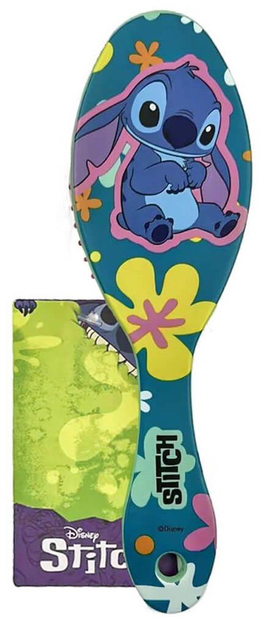 Disney Stitch Haarborstel – Groen – Zachte Anti-Klit Borstel – Geschikt voor Kinderen