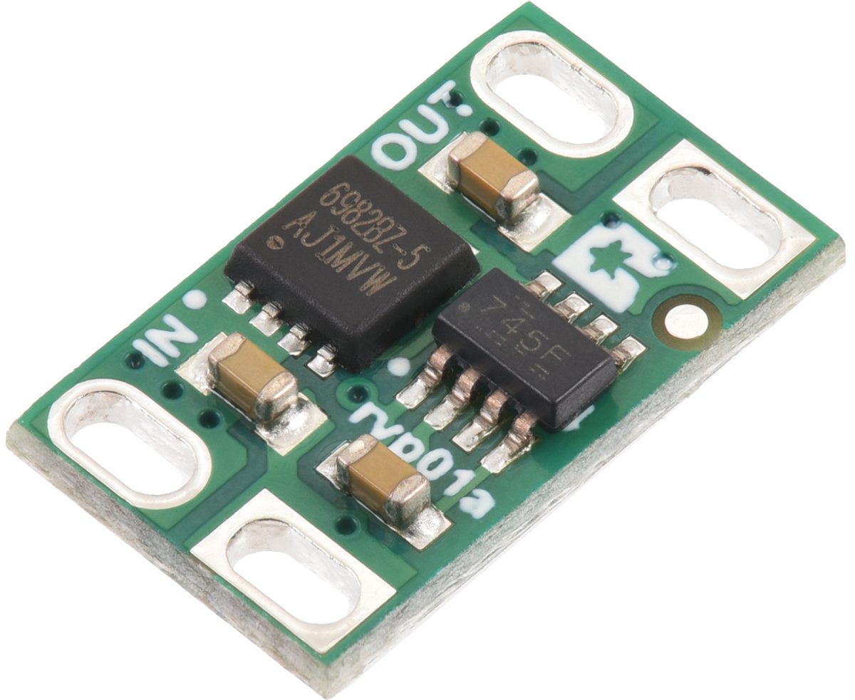 Pololu 5381 – Reverse Voltage Protector 4–60 V / 12 A (Geen omgekeerde stroom blokkering)