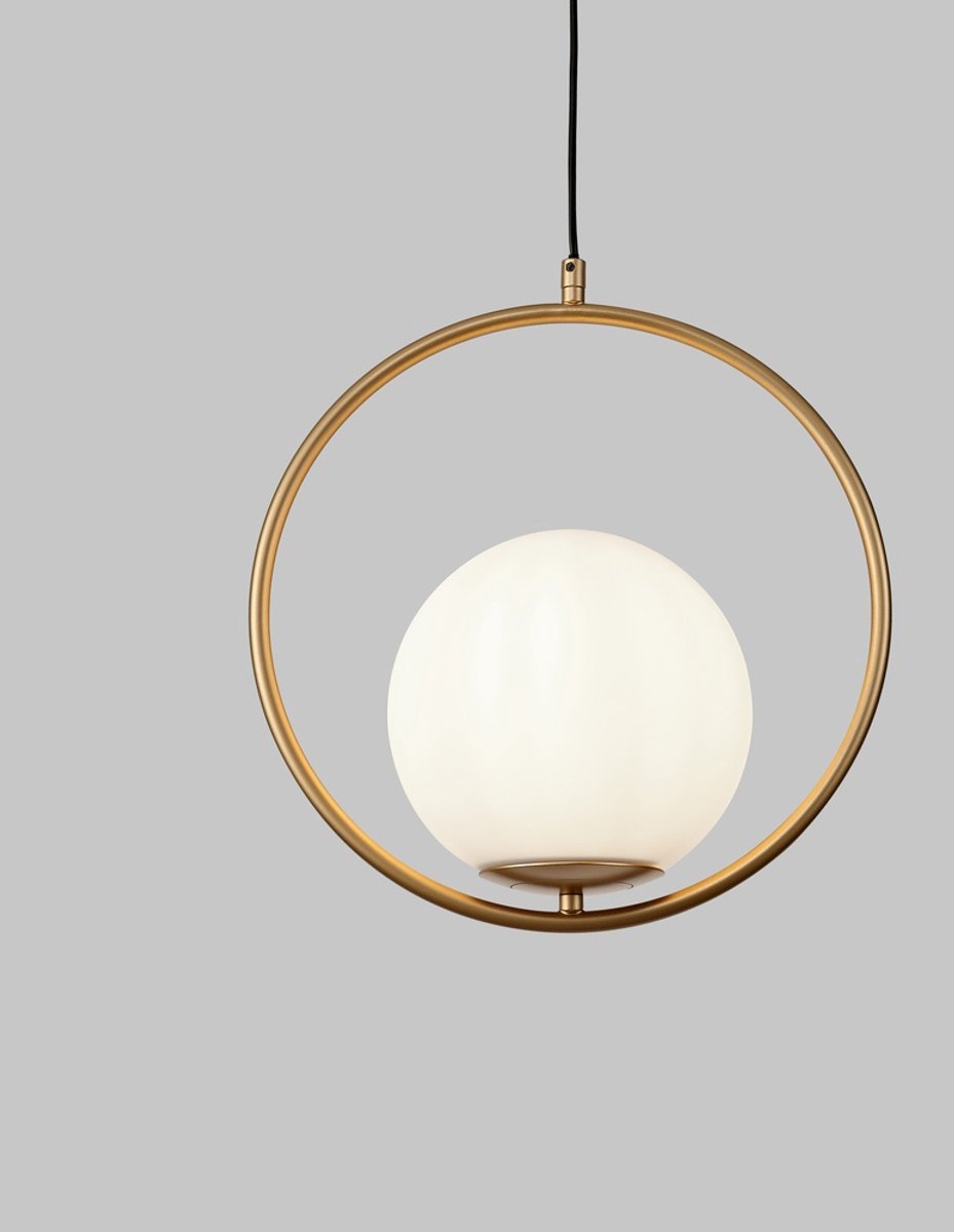 Lyora Design hanglamp Obitar enkel rond goud - 9988169