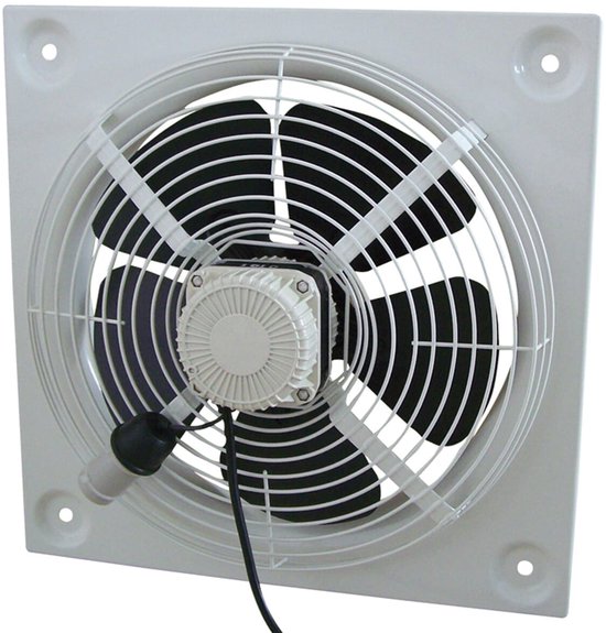 Soler & Palau HXM-350 Muurventilator 230V 52W 1680 m³/h Stil IP44 Energiezuinig Voor Grote Ruimtes