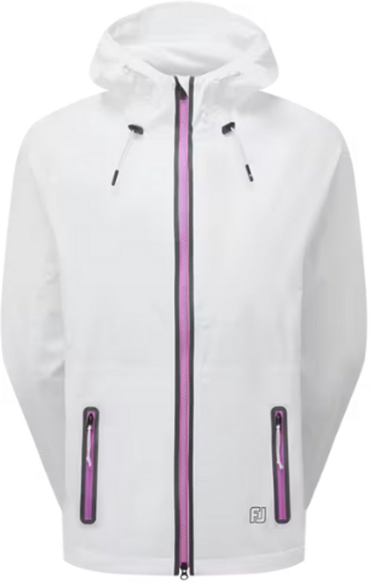 Footjoy HydroKnit Dames Golfjas Wit/Roze
