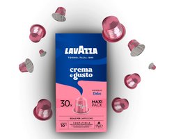 Lavazza Nespresso Caffe Crema eGusto Dolce Maxi Pack 30 Cups Italiaanse Koffie