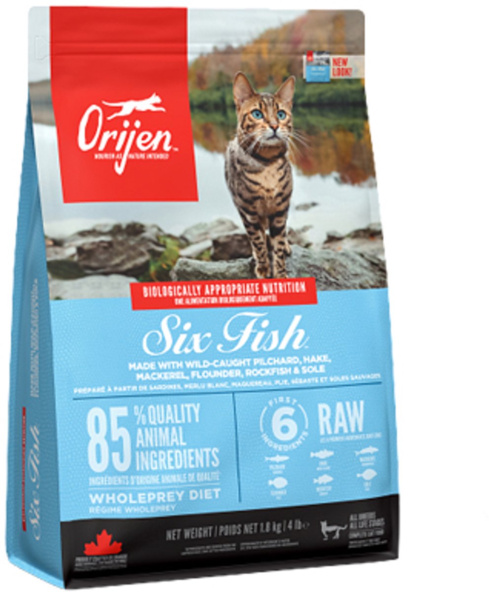 Orijen Kattenvoer - Whole Prey Six Fish thumbnail 5