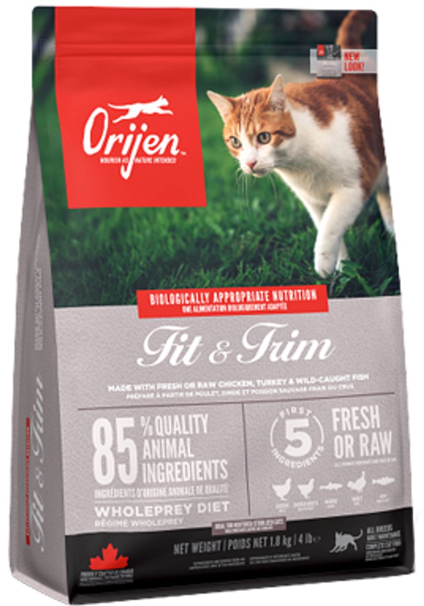 Orijen Fit & Trim Cat Whole Prey - 2 x 1,8 kg thumbnail 2