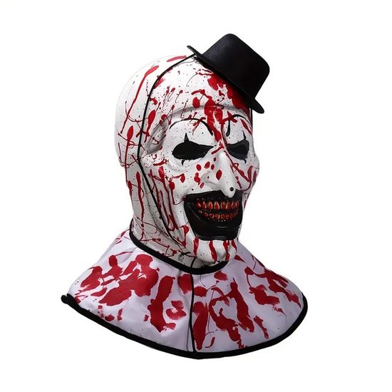 Terrifier masker - Terrifier verkleedpak - Terrifier kostuum - Clown masker - Scary masker - Enge maskers - Horror masker - Halloween masker - Killer clown kostuum - Eng masker - Griezel - Zombie masker - Spook masker - Carnaval masker