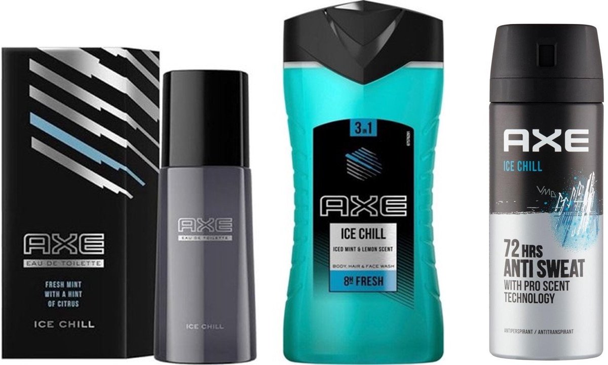 Axe Ice Chill Dry set - EDT / Deo / Douchegel