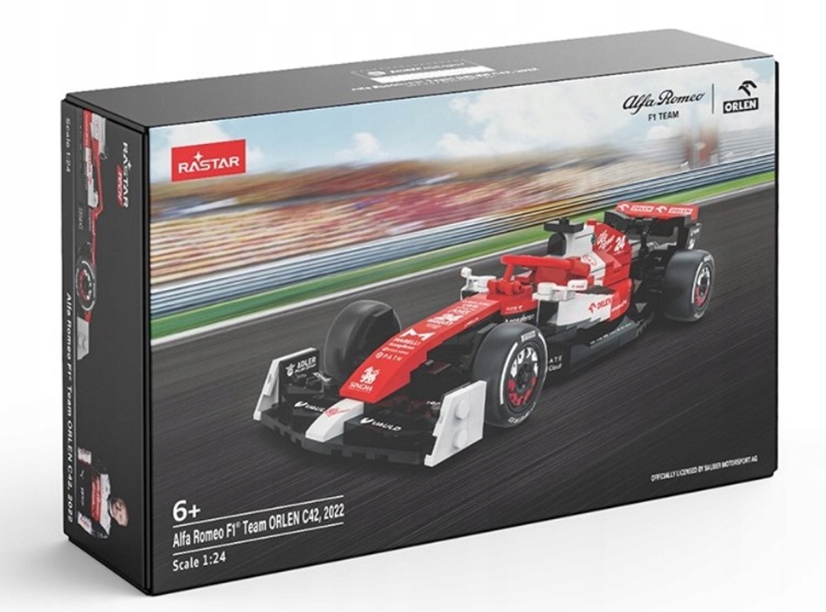 Rastar Alfa Romeo F1 C42 Raceauto Bouwset 1:24 - 387 Delen