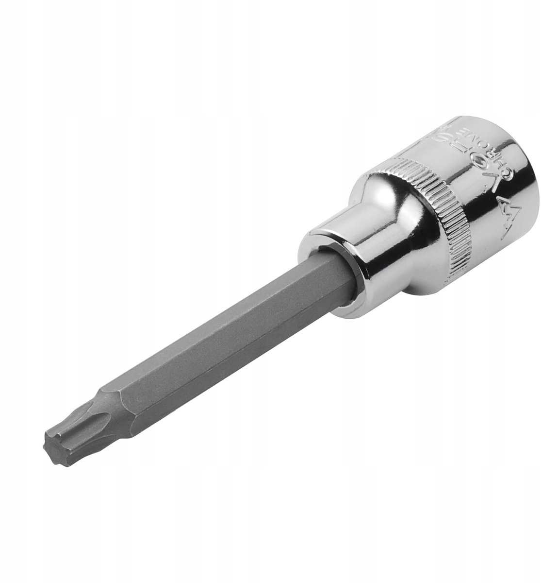 Voorstalen Torx bit Dop 1/2" T70 x 100 mm CrV staal