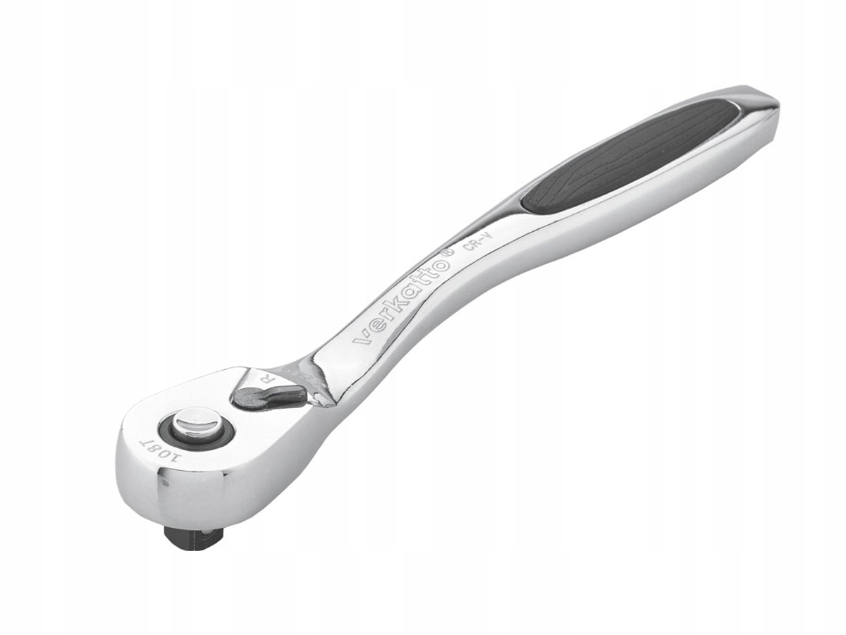 Verkatto Monolit Ratelsleutel 1/4" 108 Tanden Gebogen