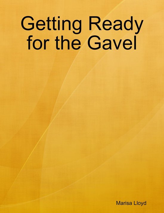 Getting Ready for the Gavel - cover