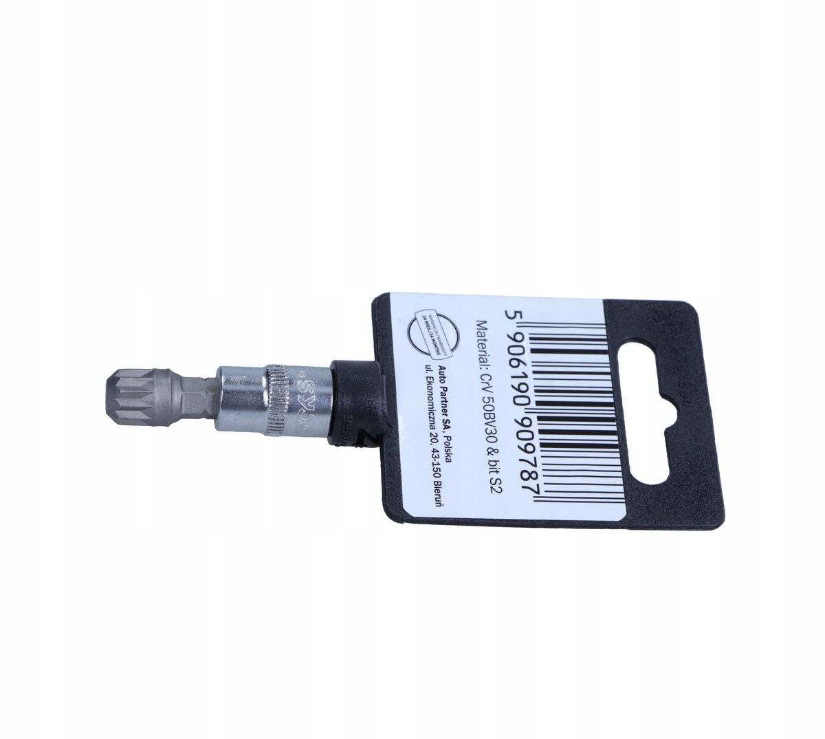 ROOKS 1/4" SPLINE M10 dopsleutel - CrV50BV30/S2