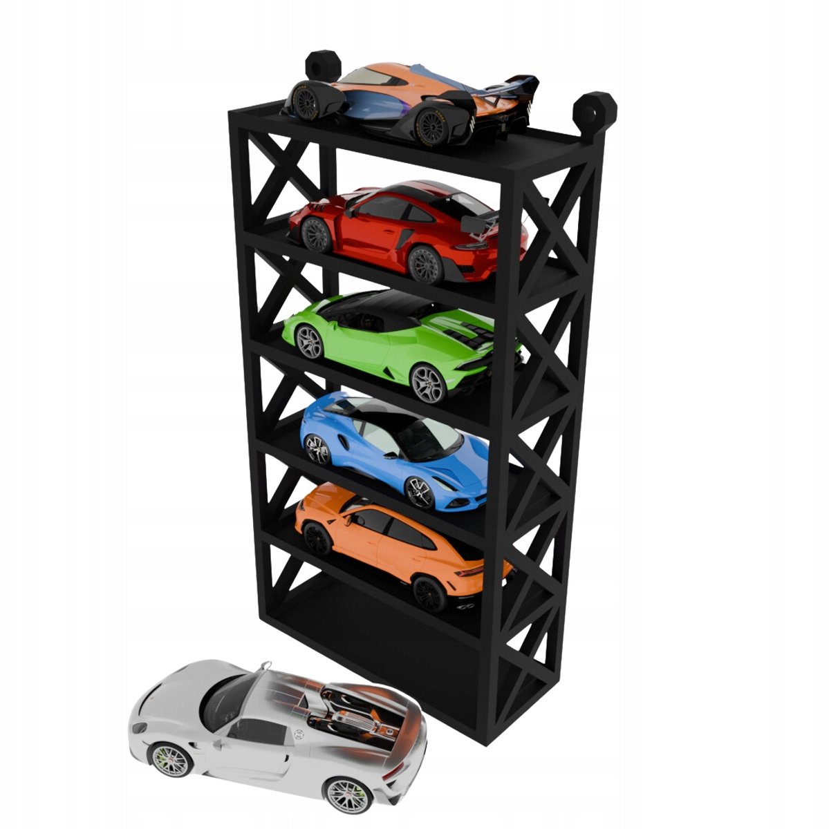 Garaże Organizer voor Speelgoedauto's - Display & Opbergrek