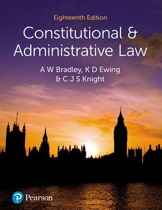 Constitutional and Administrative Law - cover