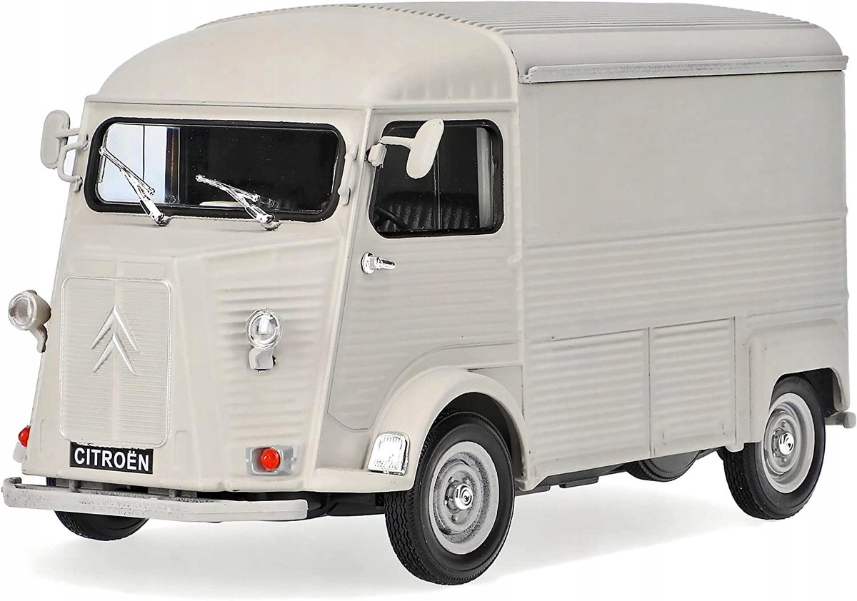 Welly Citroen Type H 1:24 Metaal Mat Grijs - Nieuw