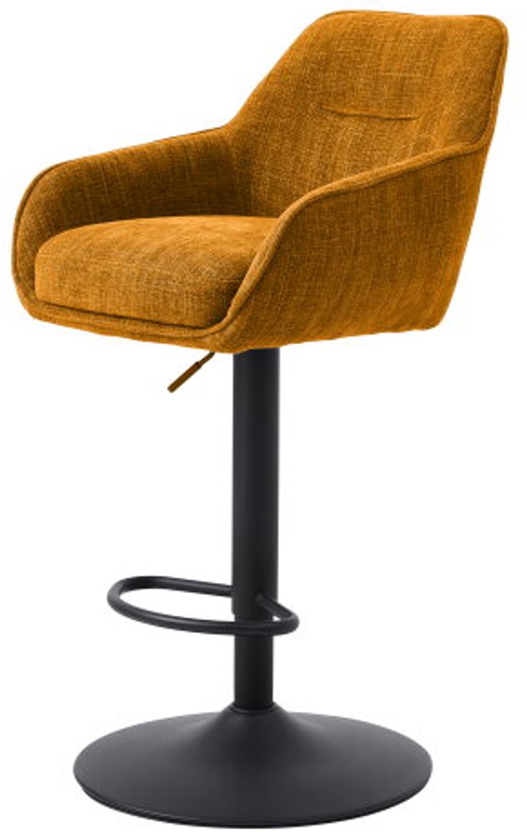 Meubelplaats Barstoel Avola - Roest - barstoelen set van 2 Cognac