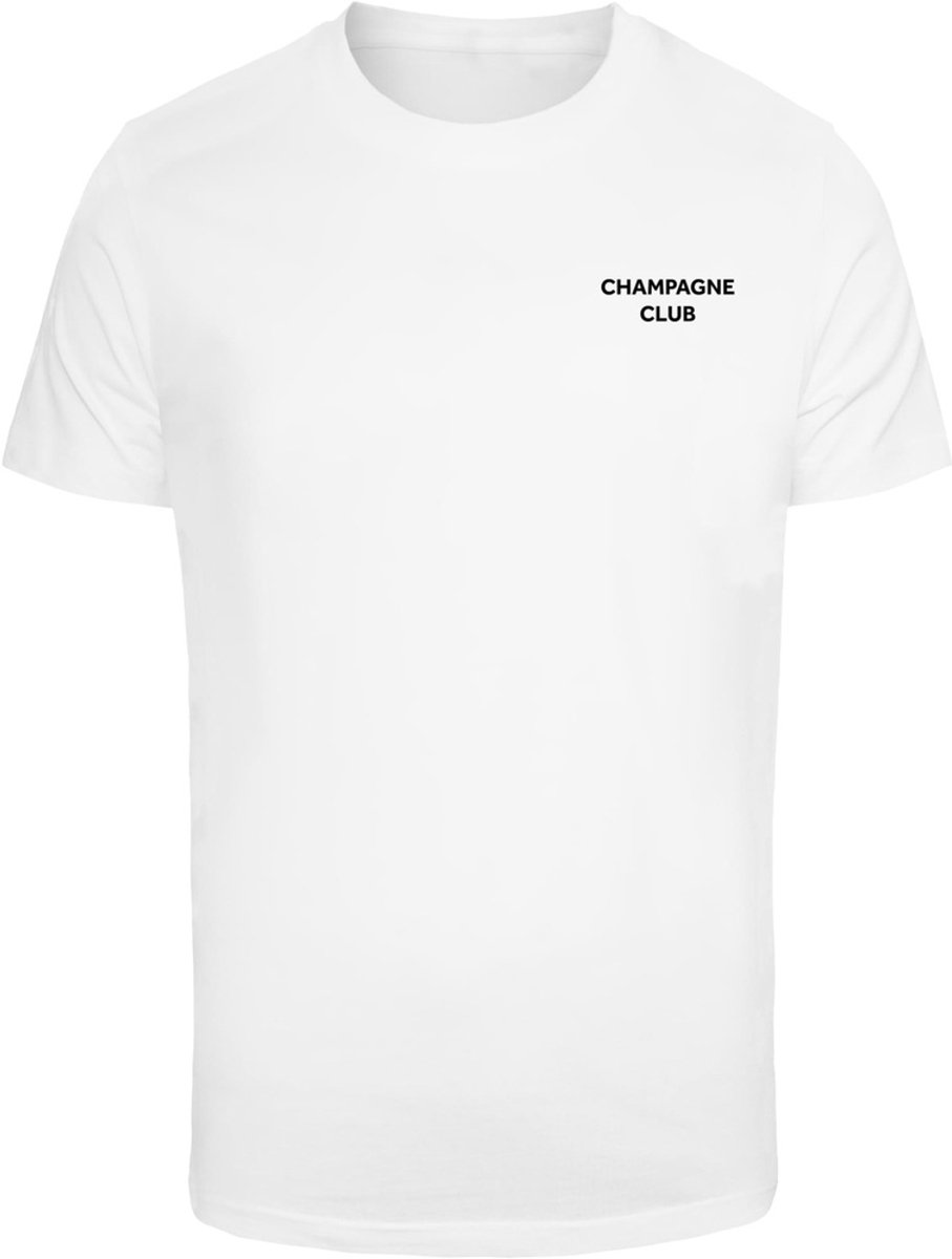 Mister Tee Champagne Club Tee Wit