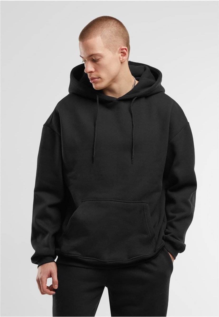 Urban Classics Basic Oversized Hoodie/trui S Zwart