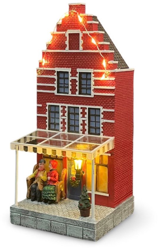 Oosterik home - Kersthuis Met Stel Op Bank