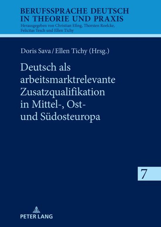 Berufssprache Deutsch in Theorie und Praxis 7 - Deutsch als  ... - cover