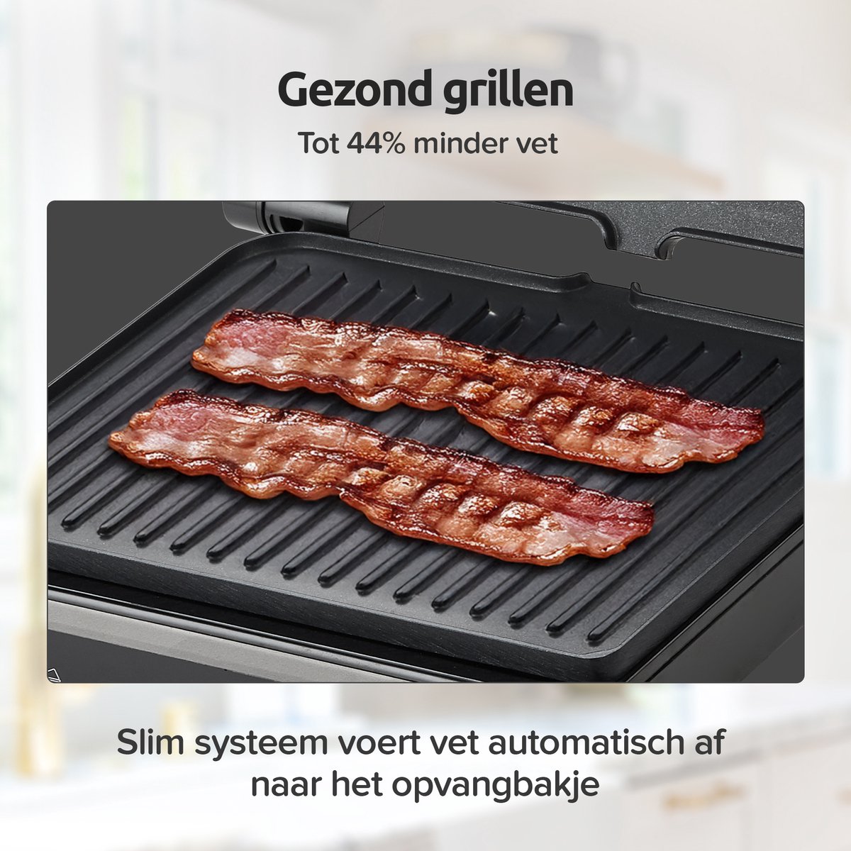 Grill De Contact Olvy – écran Tactile, 7 Programmes, 1800W, Sans PFAS, Ouverture 180° Pour Panini Et Barbecue
