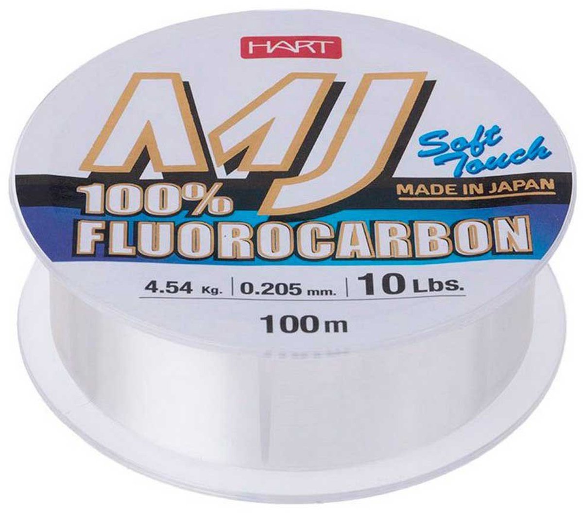 Hart Mj 100 M Flurocarbon Transparant 0.165 mm
