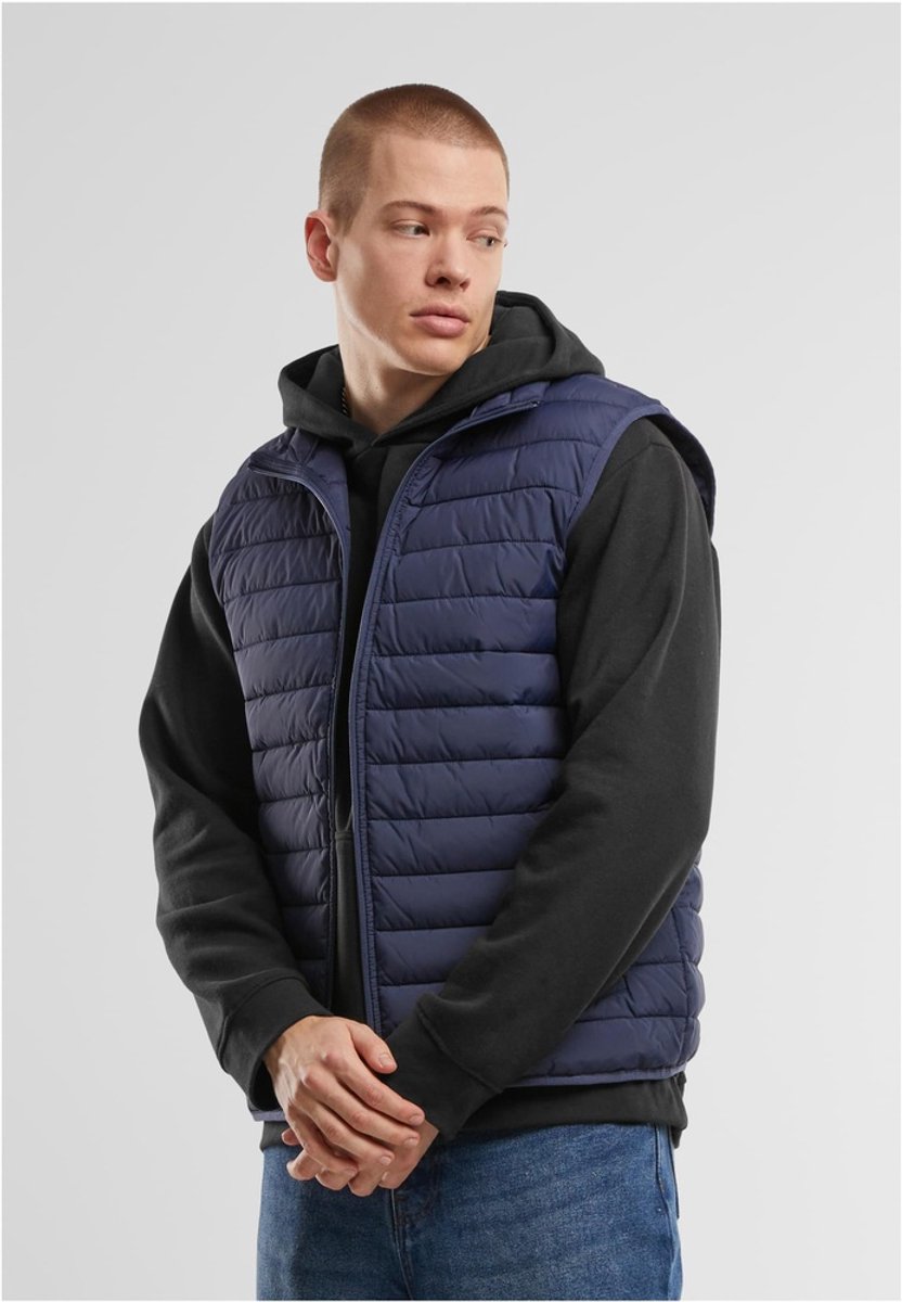Urban Classics Basic Light Weight Mouwloos jacket XXL Donkerblauw
