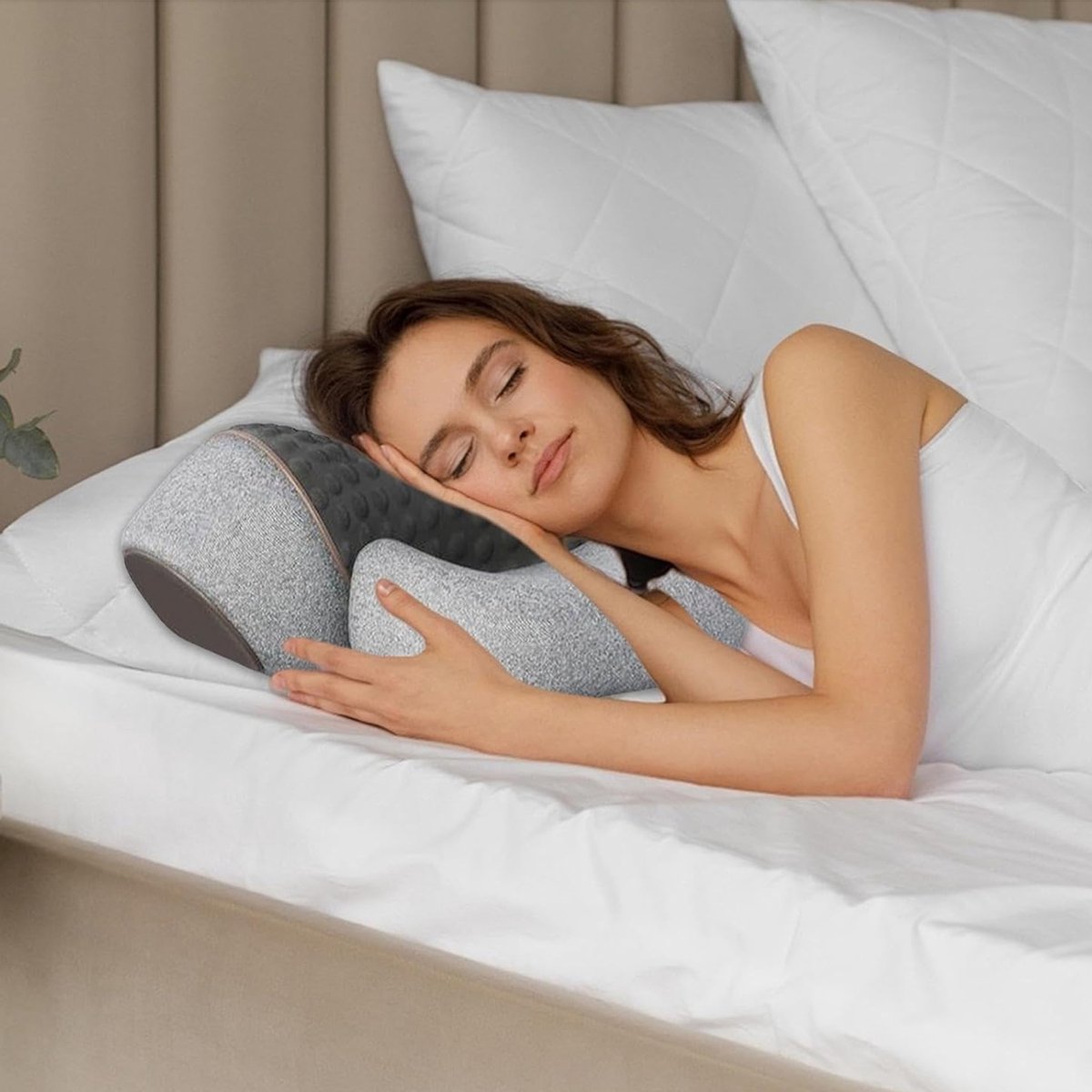 De Nekmassager 3-In-1 Massageapparaat met Warmtefunctie - afbeelding 3