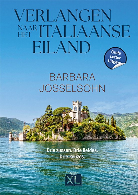 Verlangen naar het Italiaanse eiland (Grote Letter Uitgave) - cover