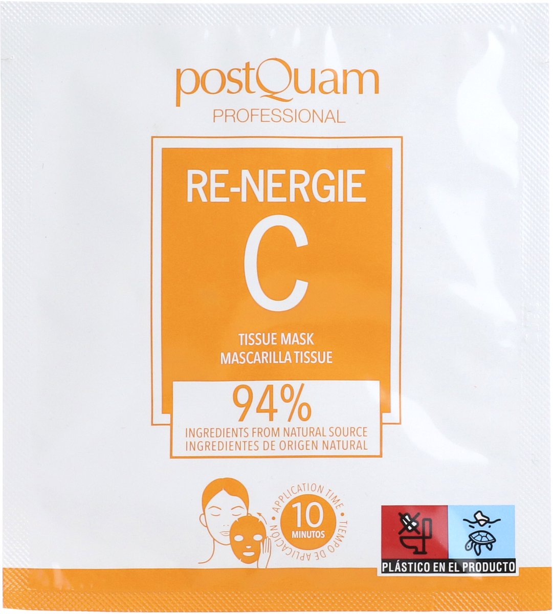 POSTQUAM SKIN CARE VITAMINE C TISSUE MASKER .