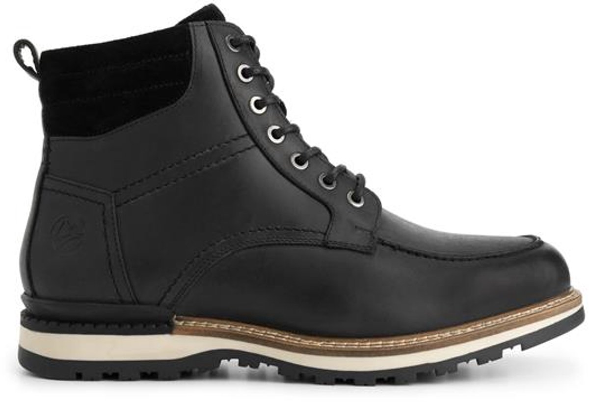 Travelin' Lindved Heren - Veterboots - Wolgevoerd - Zwart