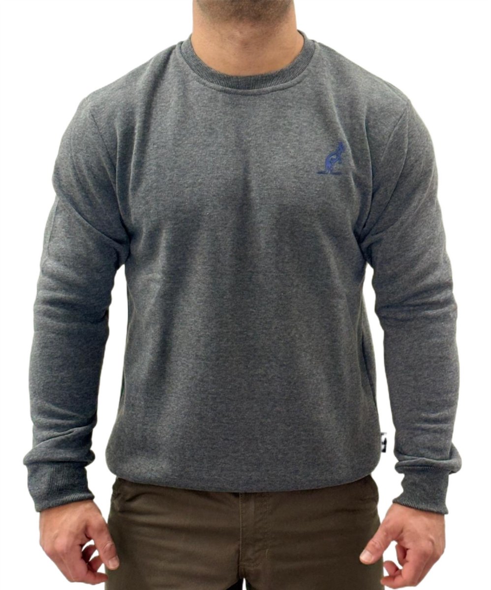 Australian Jogging Sweater - Jogging Trui - Grijs - Heren - M