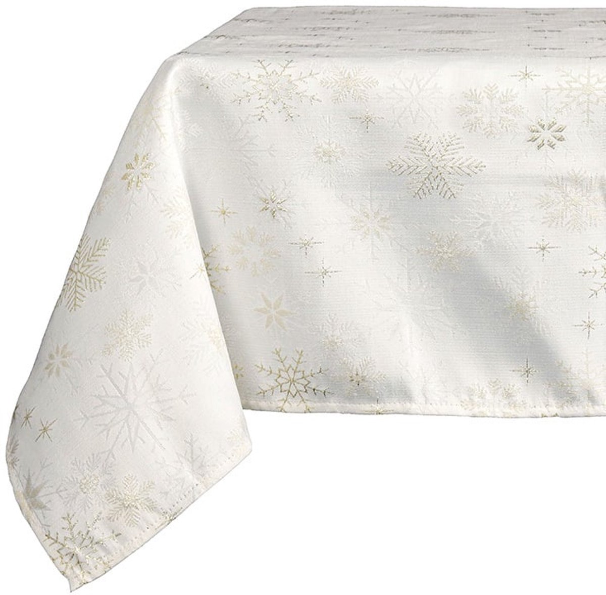 Unique Living tafelkleed - kerst - 140x200 - Goud
